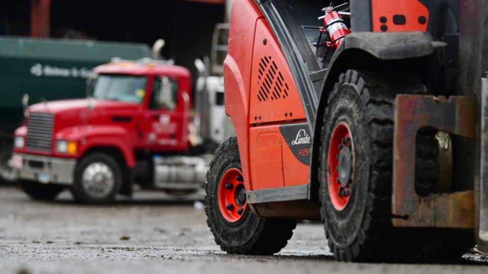 How to Grease Your Forklift Components